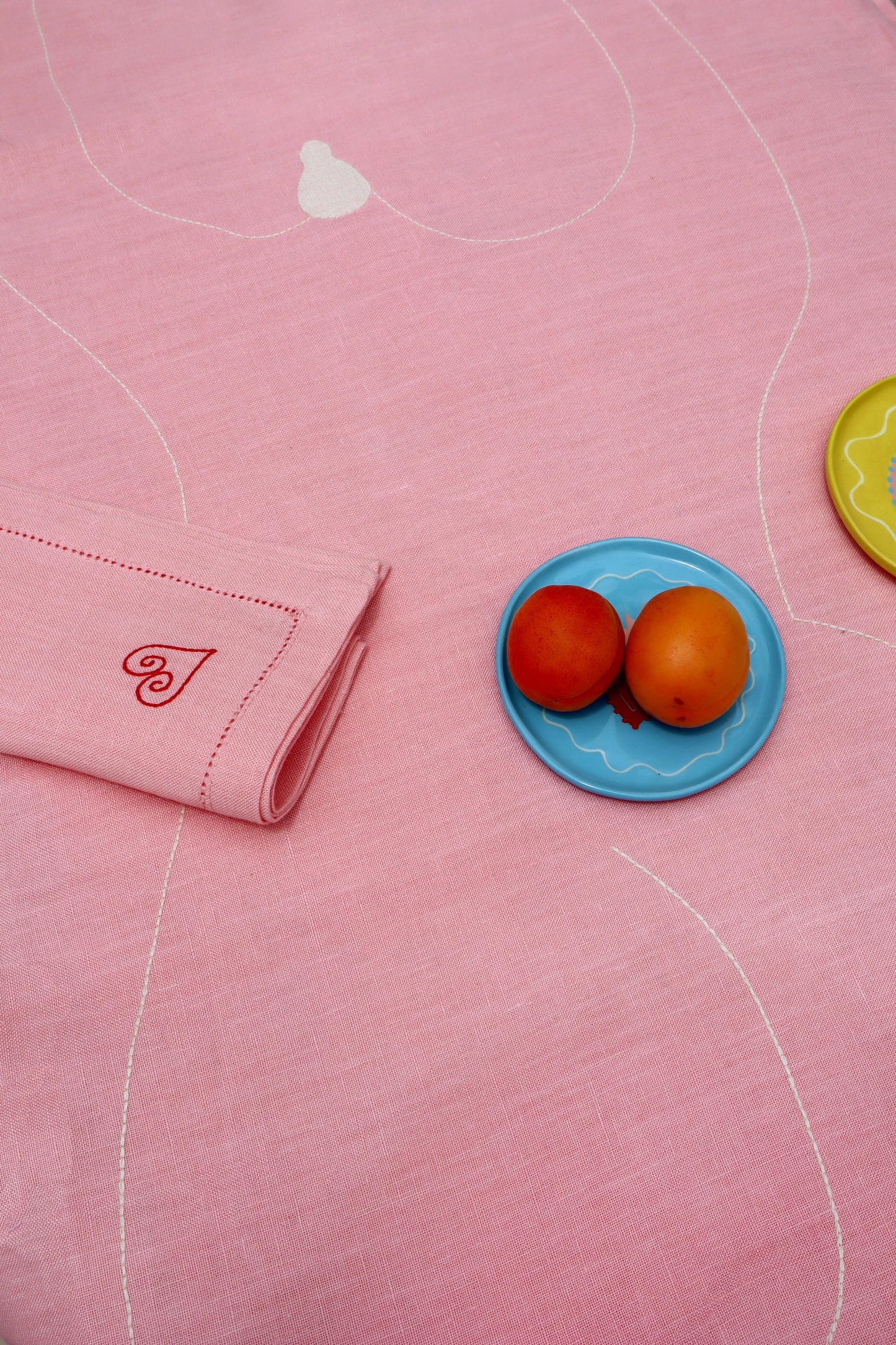 Lazy Sunday Linen Tablecloth