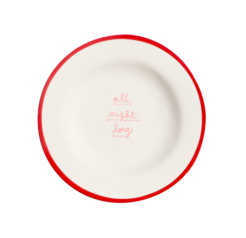 Love Me Tender Dessert Plate