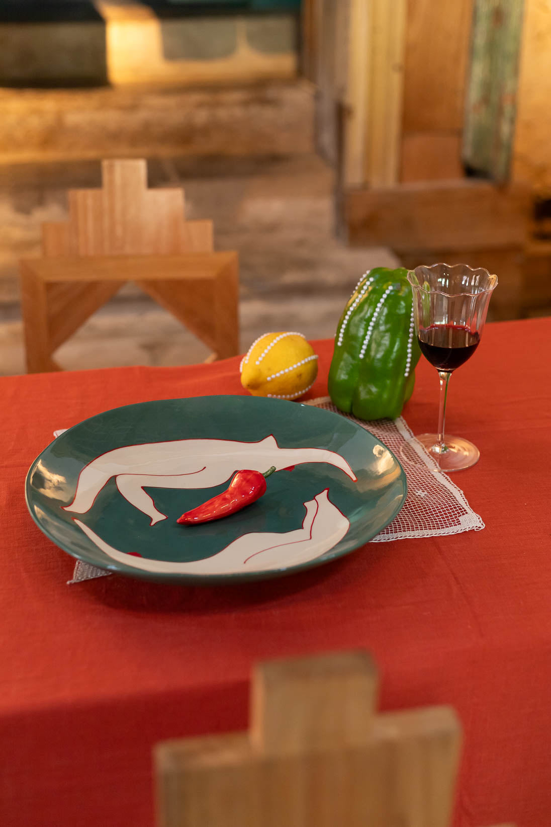Swimmers Khaki Fruit Platter