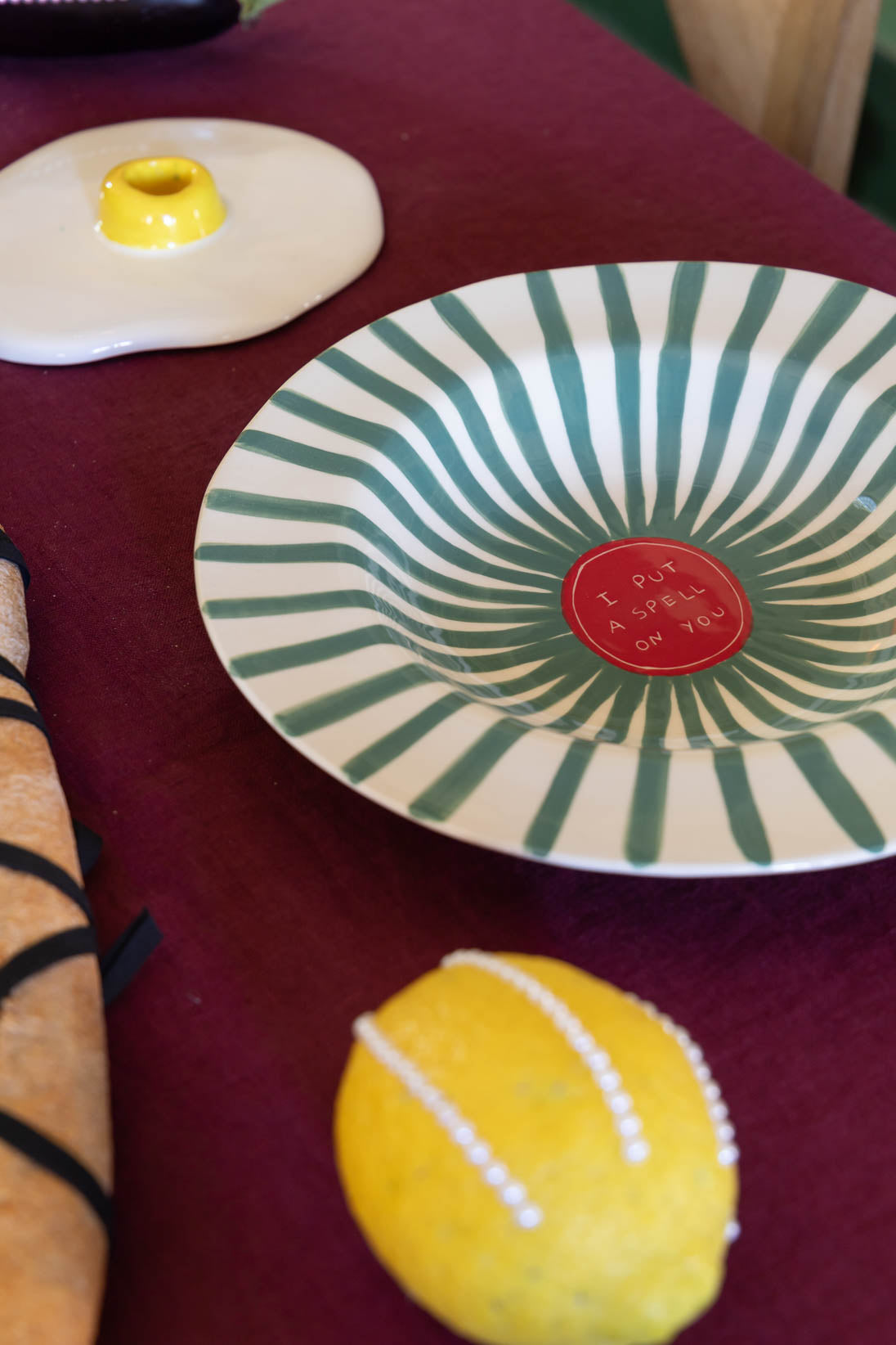 I put a spell on you Dinner Plate