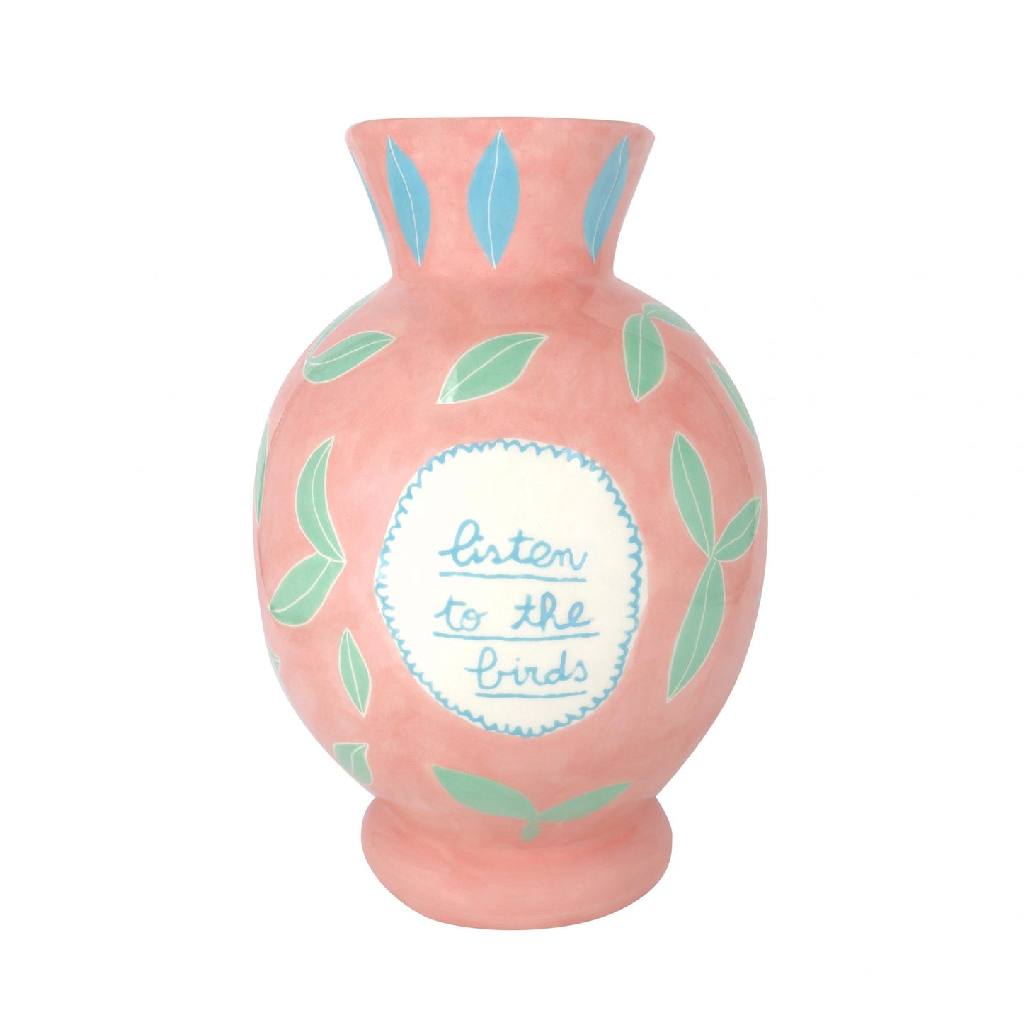 Listen to the Birds Flower Vase