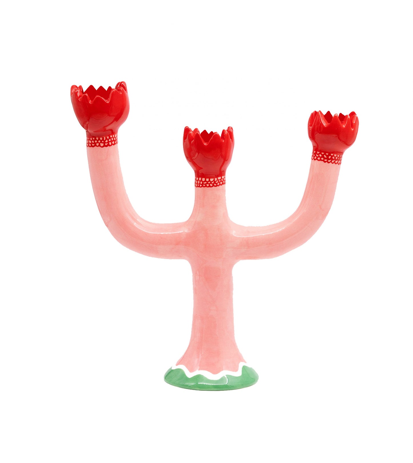 Pink Tulip Candle holder