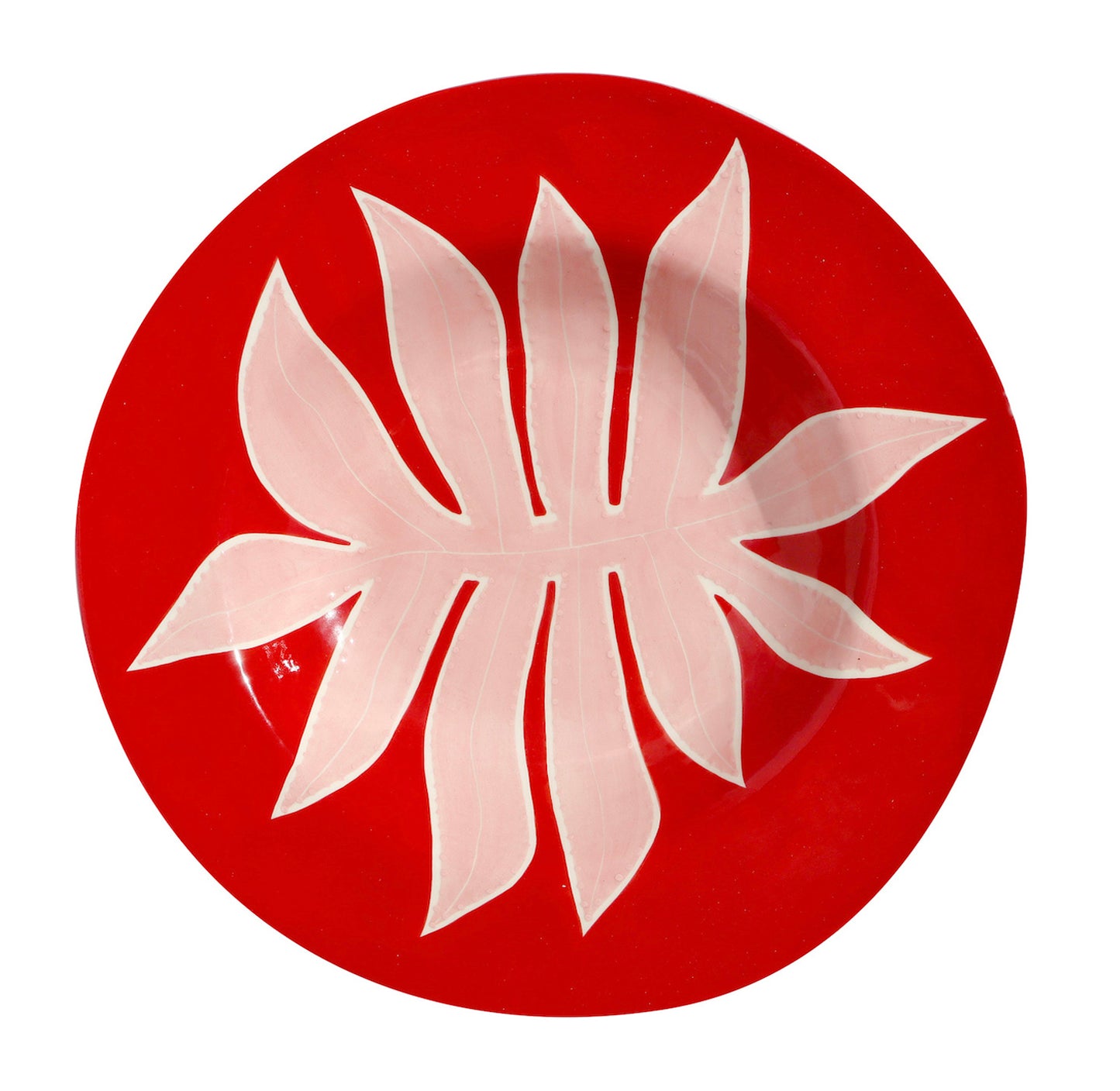 Red & pink Leaf