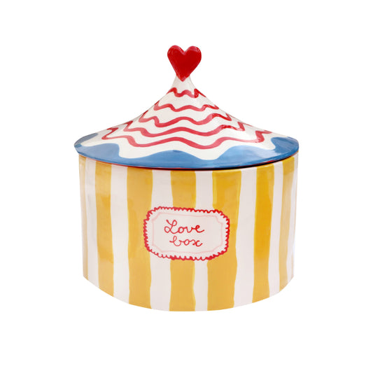 Love Box Yellow Stripe