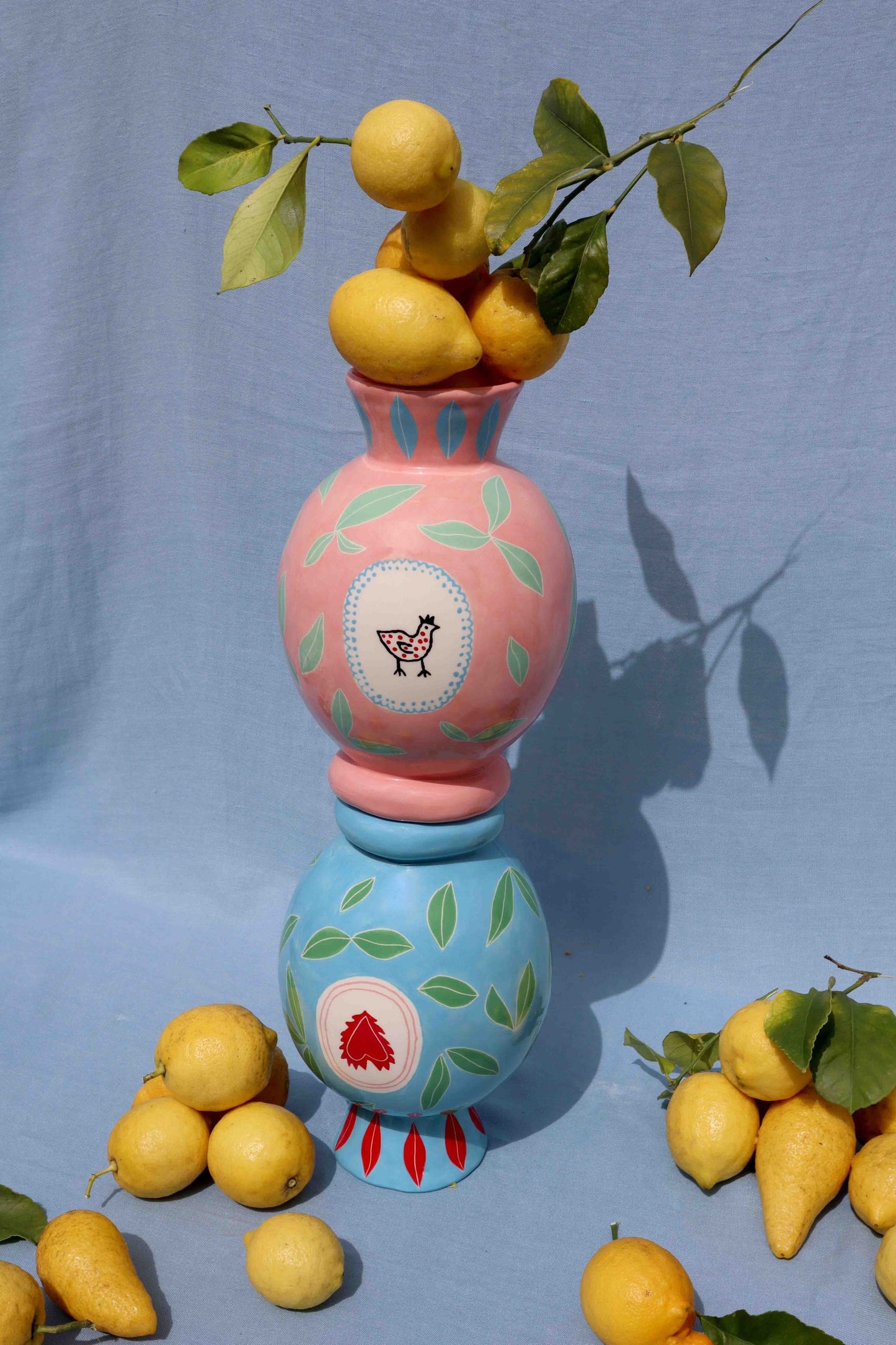 Listen to the Birds Flower Vase