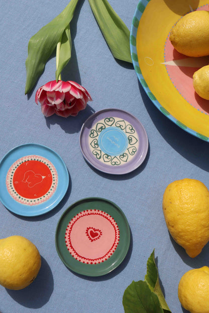 Nos Amours Set of 3 Jewellery Plates