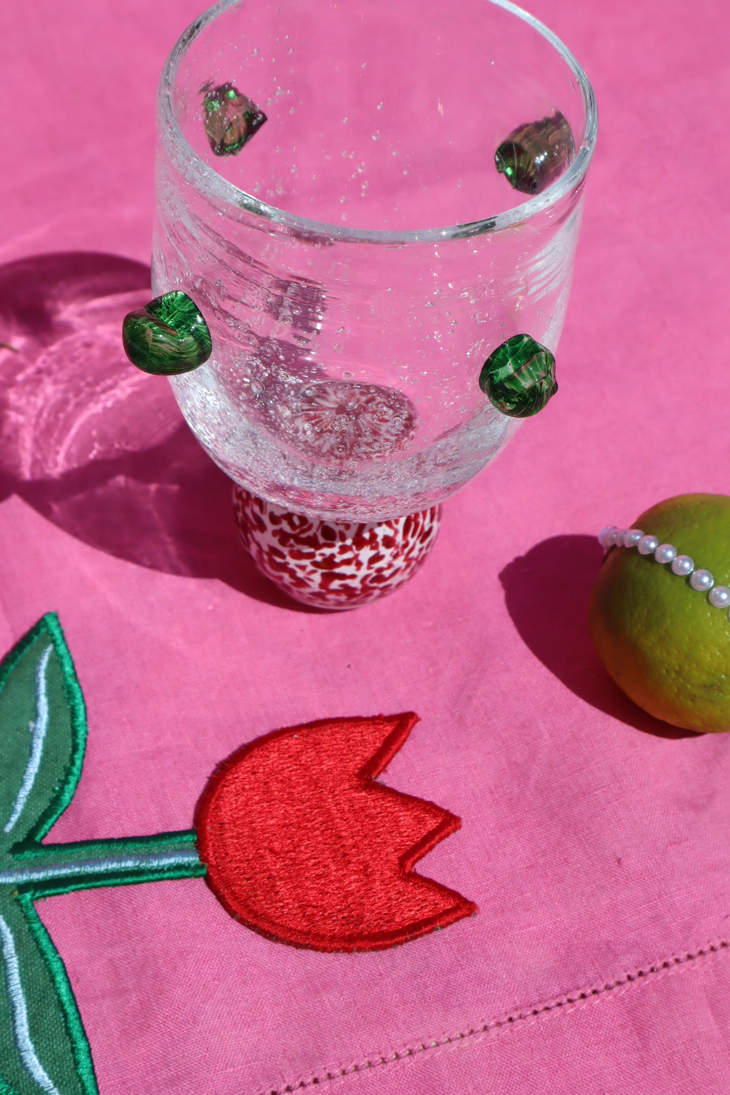 Liliana Dotty  Glass Tumbler