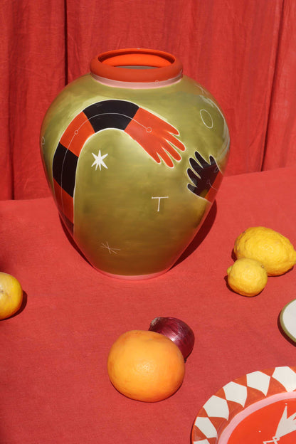 Together Large Flower Vase
