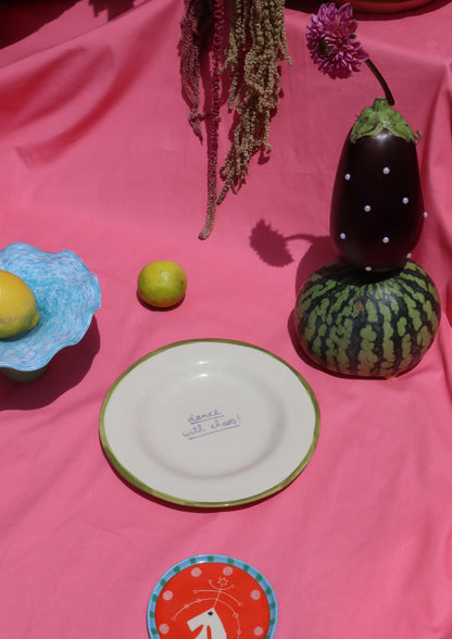 Dance with Chaos Dessert Plate