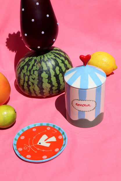 Amour Heart Lidded Box