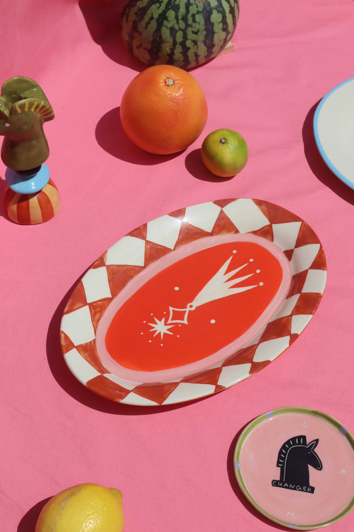 Shooting Star Medium Oval Platter