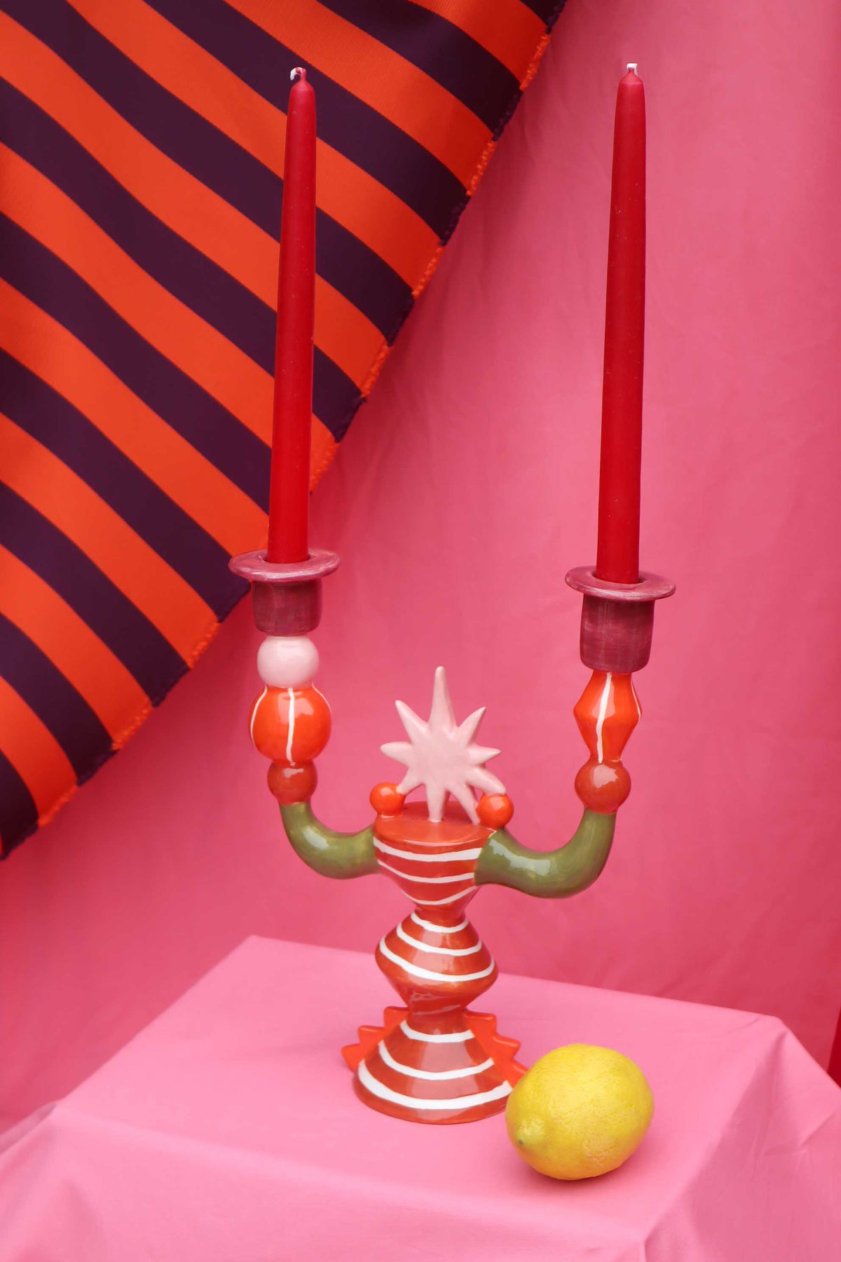 Stellar Constelation 2 Arms Candleholder