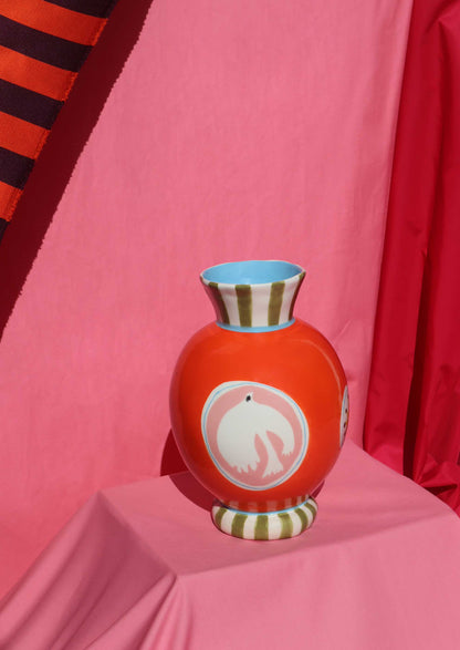 Birdies Flower Vase