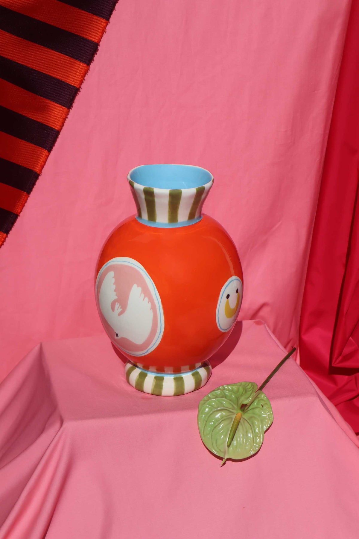 Birdies Flower Vase