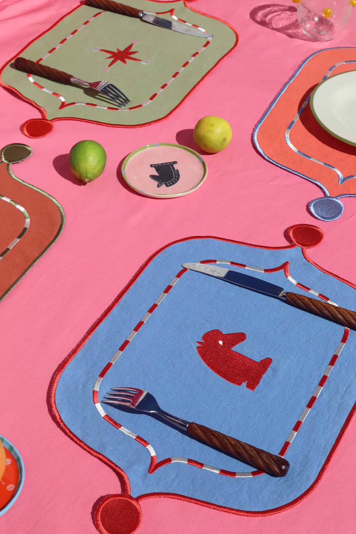 Love Nights Set of 4 Placemats