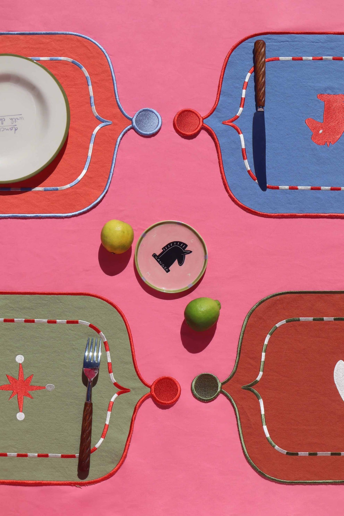 Love Nights Set of 4 Placemats