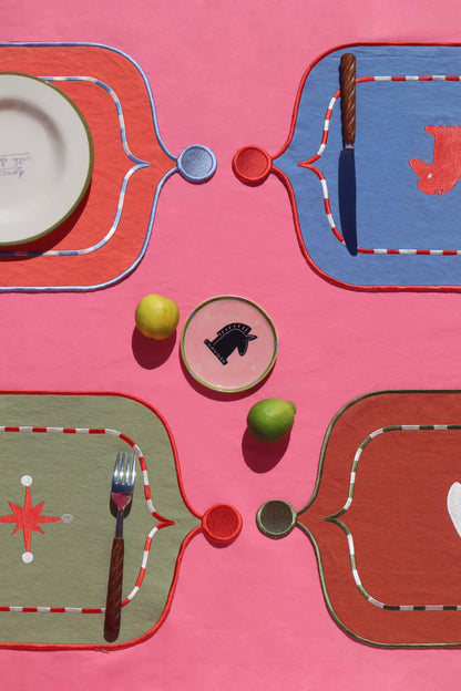 Love Nights Set of 4 Placemats