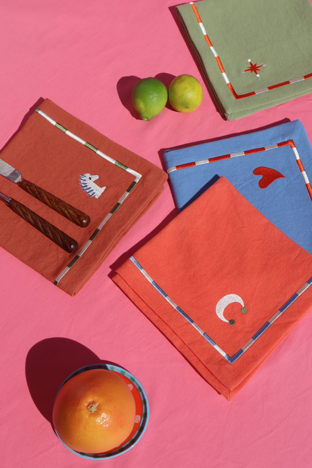 Love Nights Set of 4 Napkins