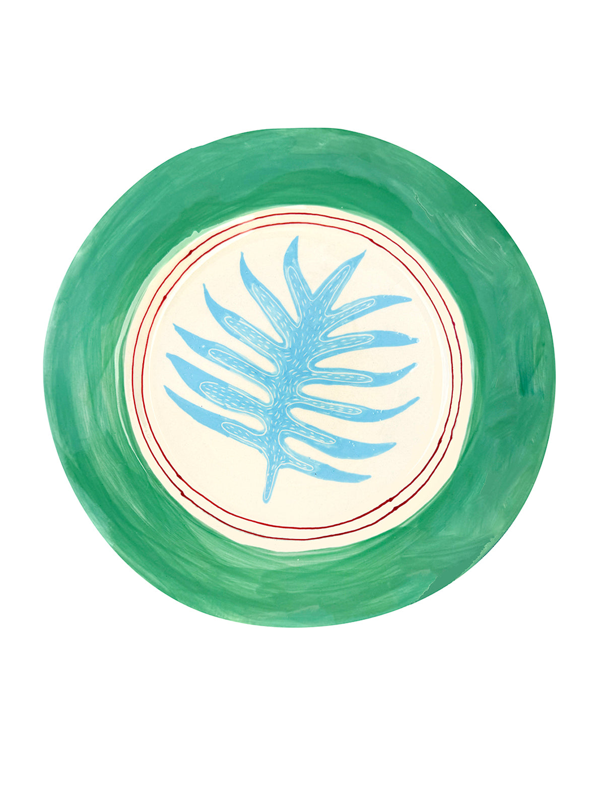 Turquoise and green Seaweed
