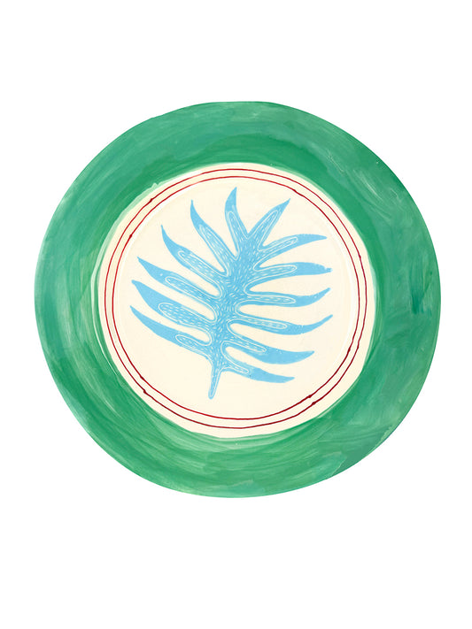 Turquoise and green Seaweed