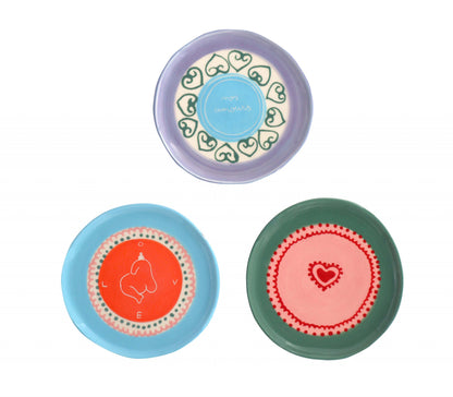 Nos Amours Set of 3 Jewellery Plates