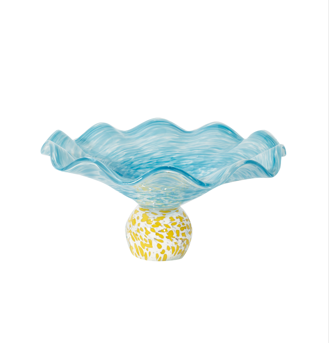 Lola Blue Glass Soucoupe