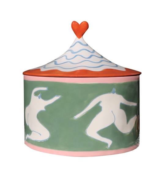 Dancing Queen Love Box Khaki and Terracota
