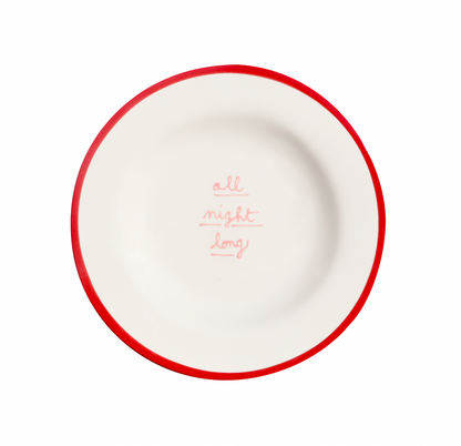Love Me Tender Dessert Plate