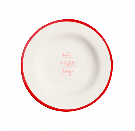 Love Me Tender Dessert Plate