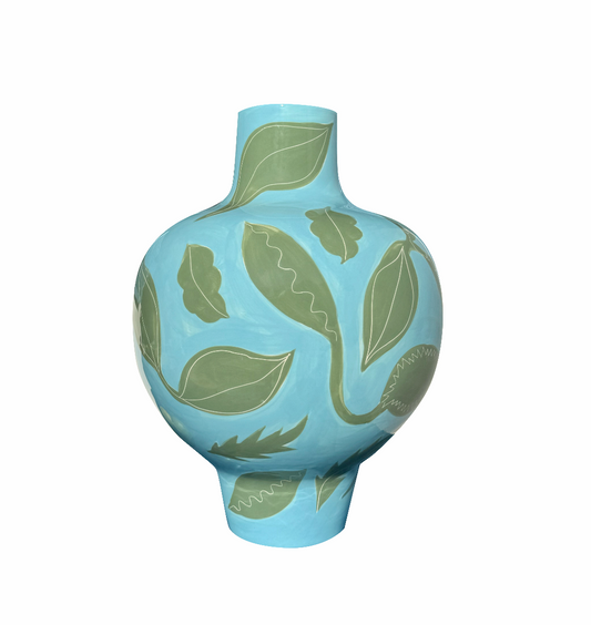 High Tide Vase Blue and Green