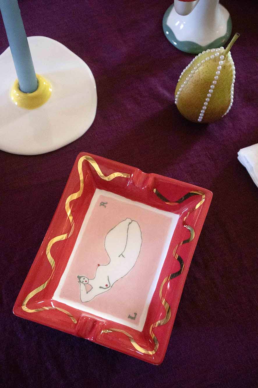 Sleeping Muse Ashtray / Vide Poche