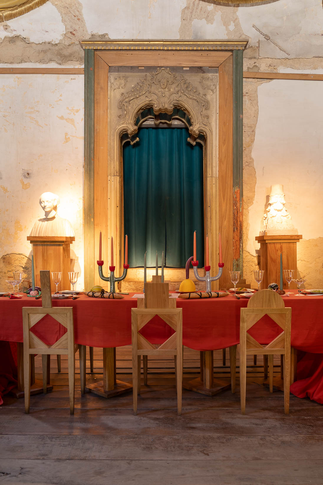 Khaki Tulip Candleholder