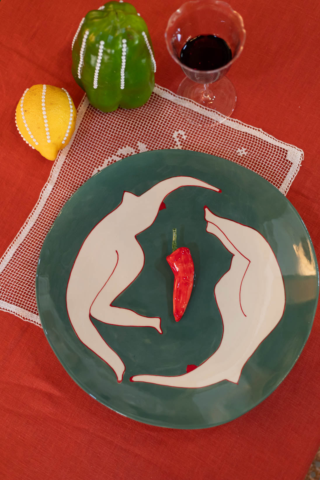Swimmers Khaki Fruit Platter