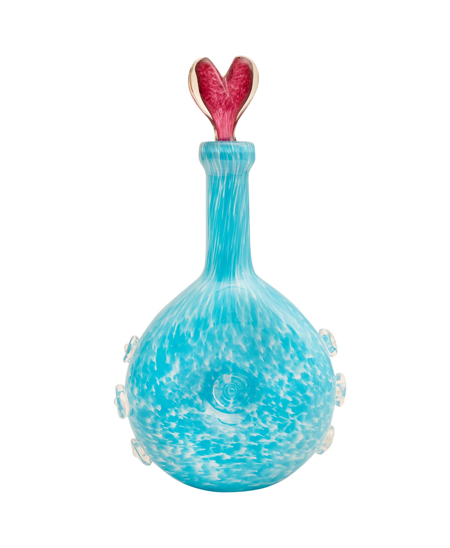 Amour Blue Glass Carafe