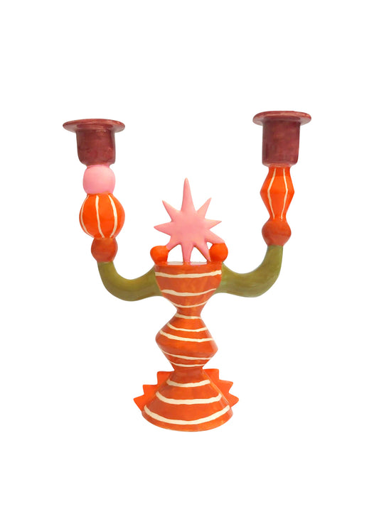 Stellar Constelation 2 Arms Candleholder