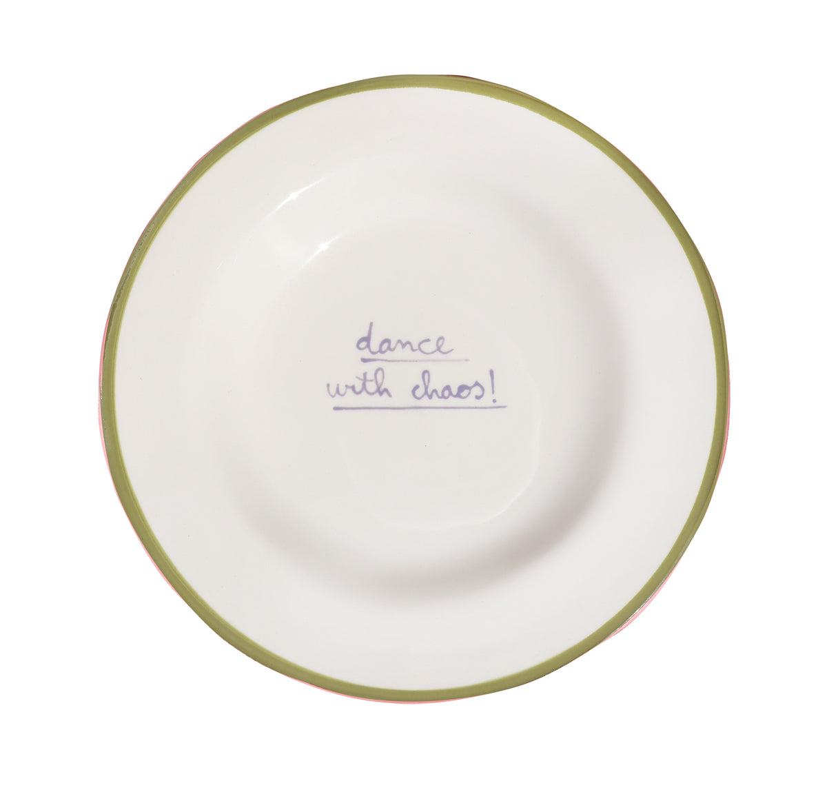 Dance with Chaos Dessert Plate