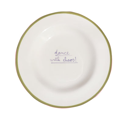 Dance with Chaos Dessert Plate