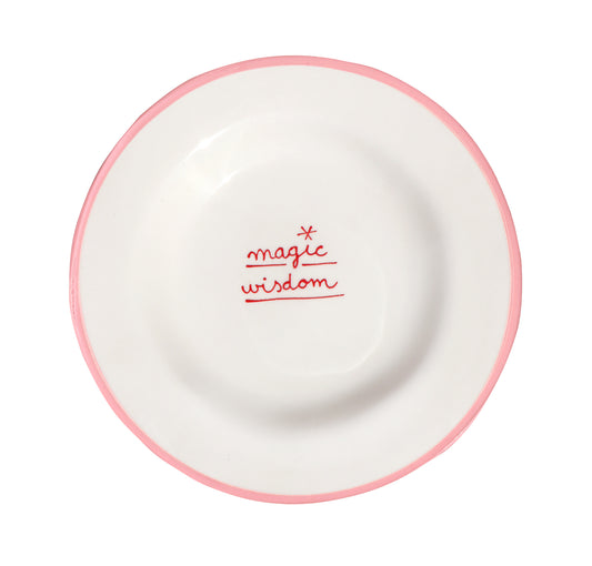 Magic Wisdom Dessert Plate