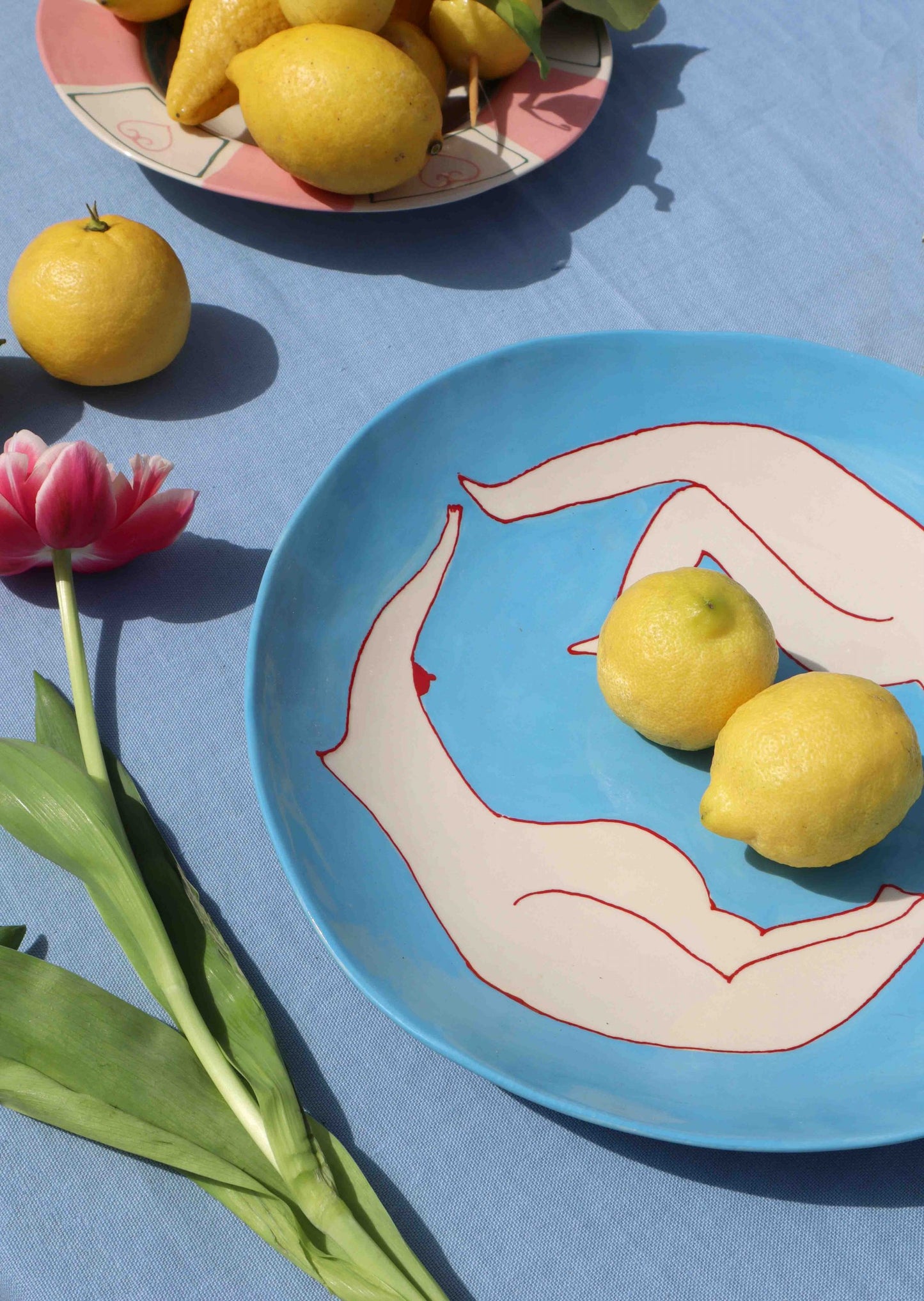 Swimmers Turquoise Fruit Platter